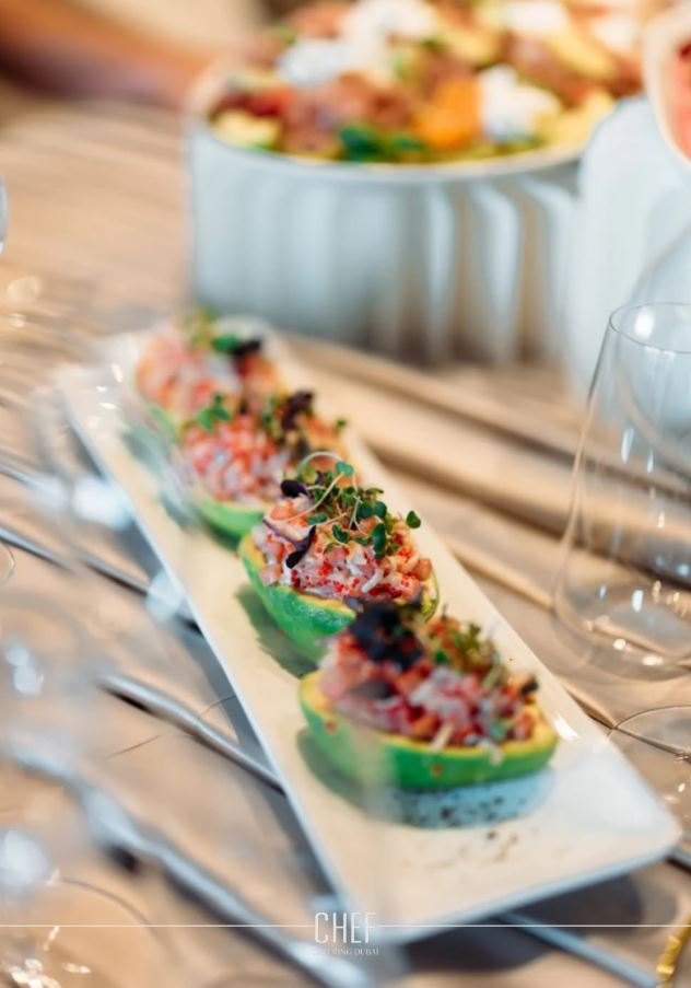 Lobster and champagne on ice